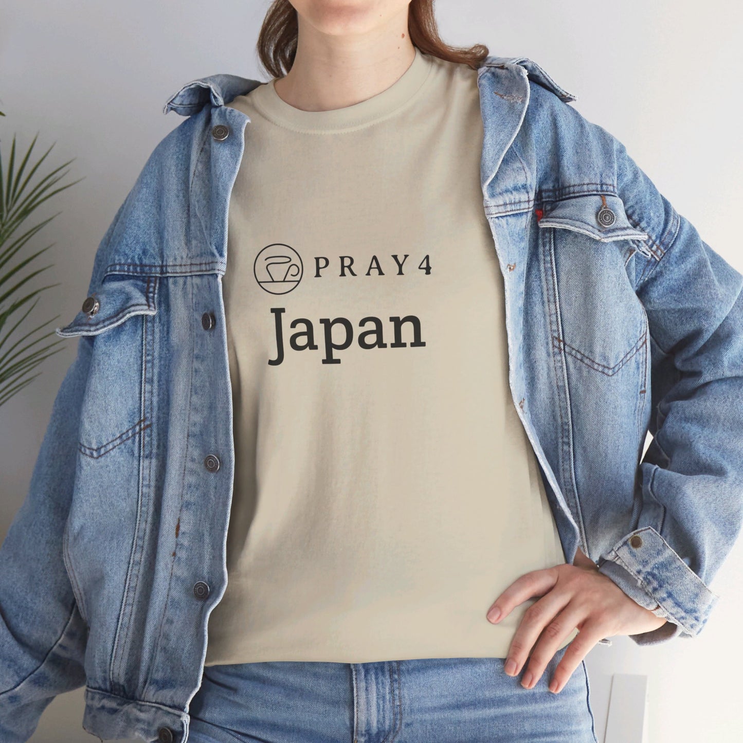 Pray for Japan Unisex Heavy Cotton Tee