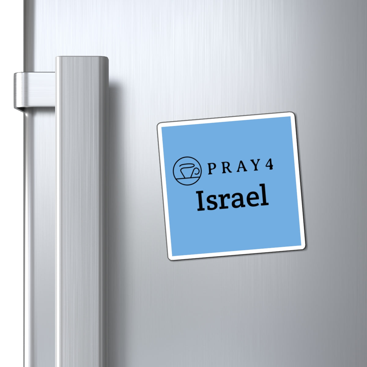 Pray for Israel Refrigerator Magnet (3"x3")