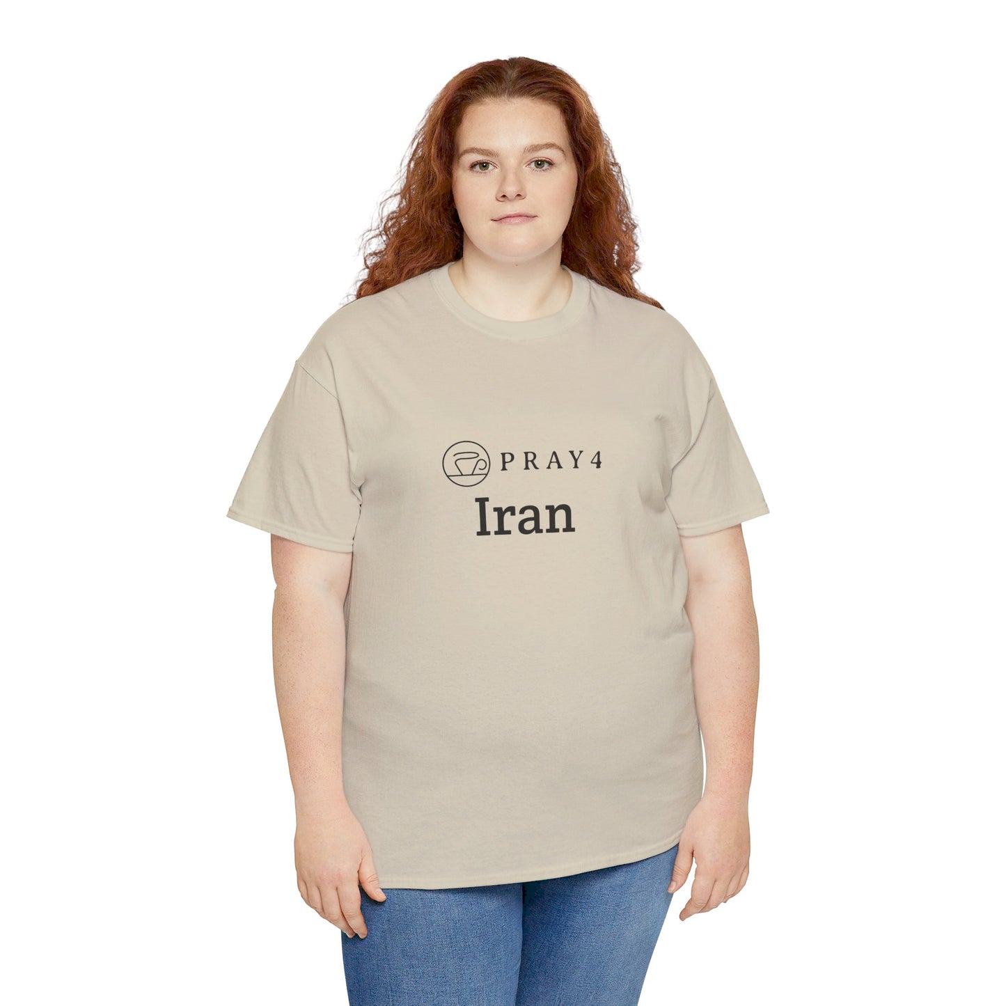 Pray for Iran Unisex Heavy Cotton Tee