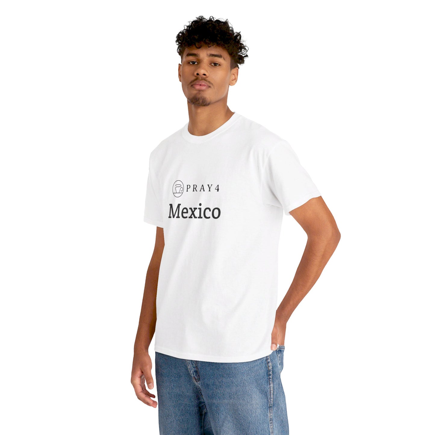 Pray for Mexico Unisex Heavy Cotton Tee