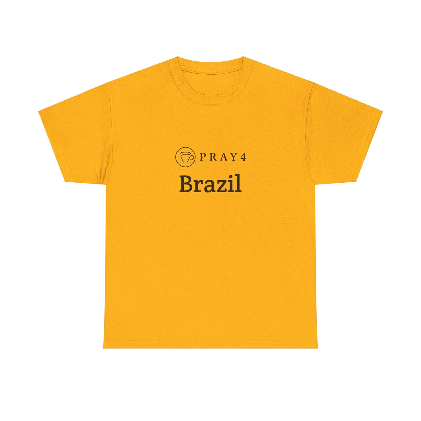 Pray for Brazil Unisex Heavy Cotton Tee