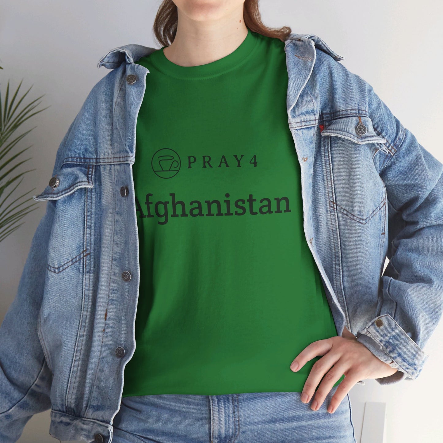 Pray for Afghanistan Unisex Heavy Cotton Tee