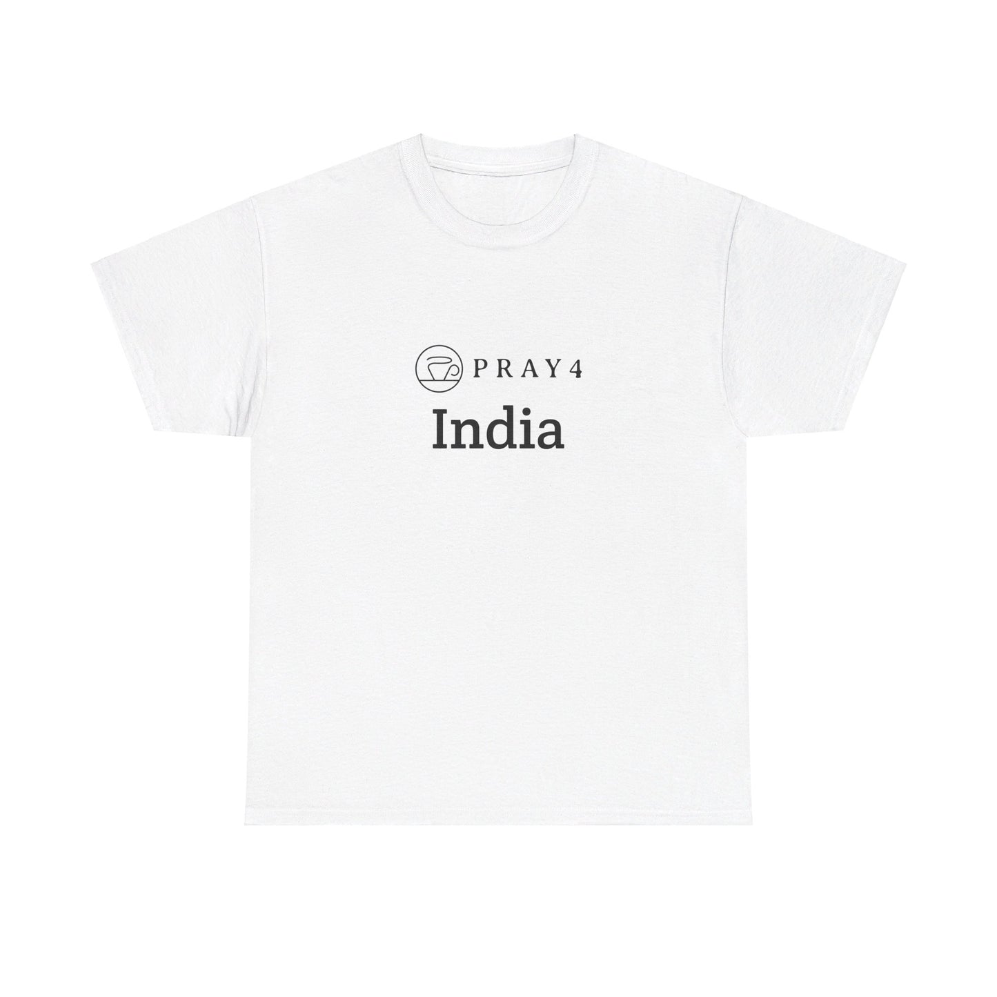 Pray for India Unisex Heavy Cotton Tee