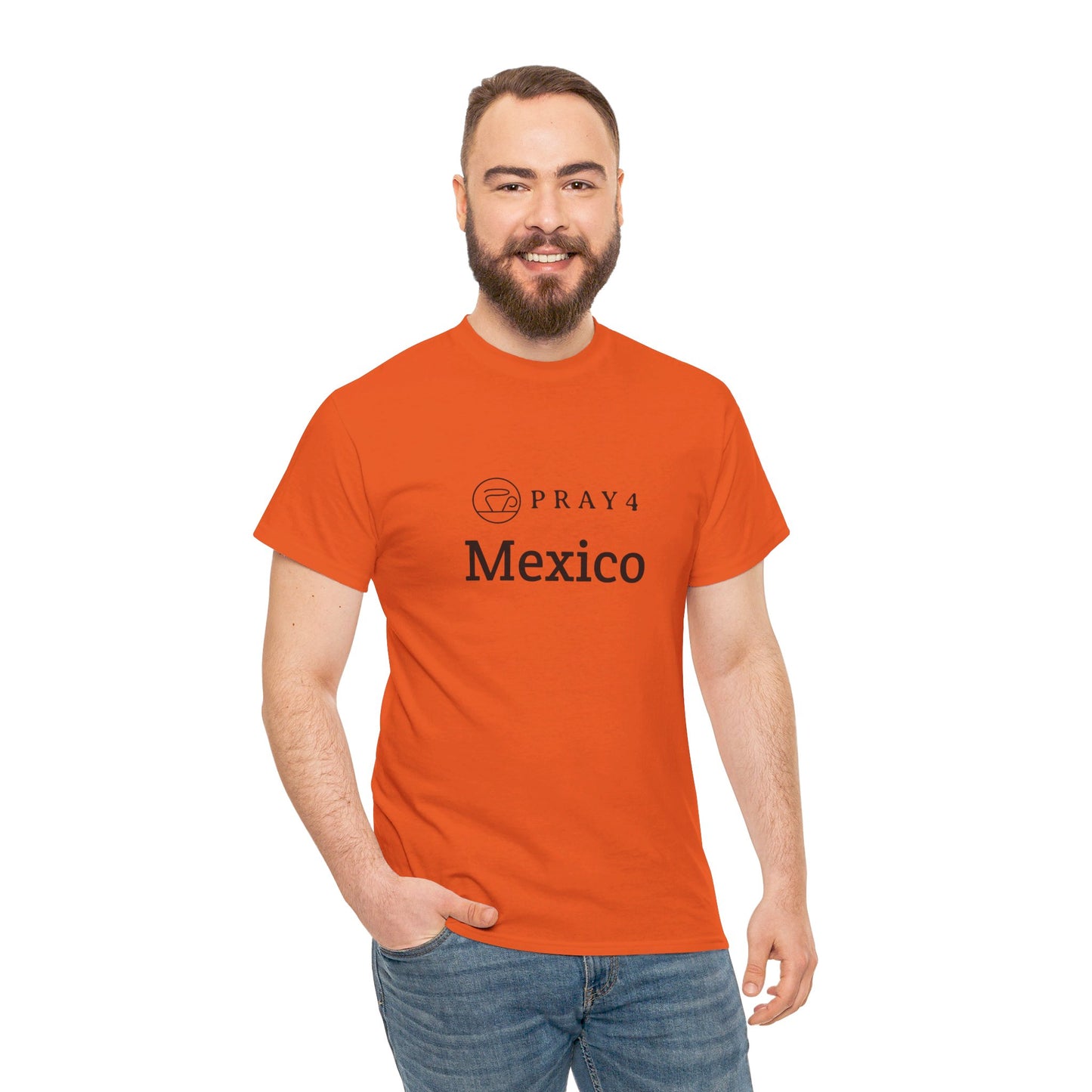 Pray for Mexico Unisex Heavy Cotton Tee