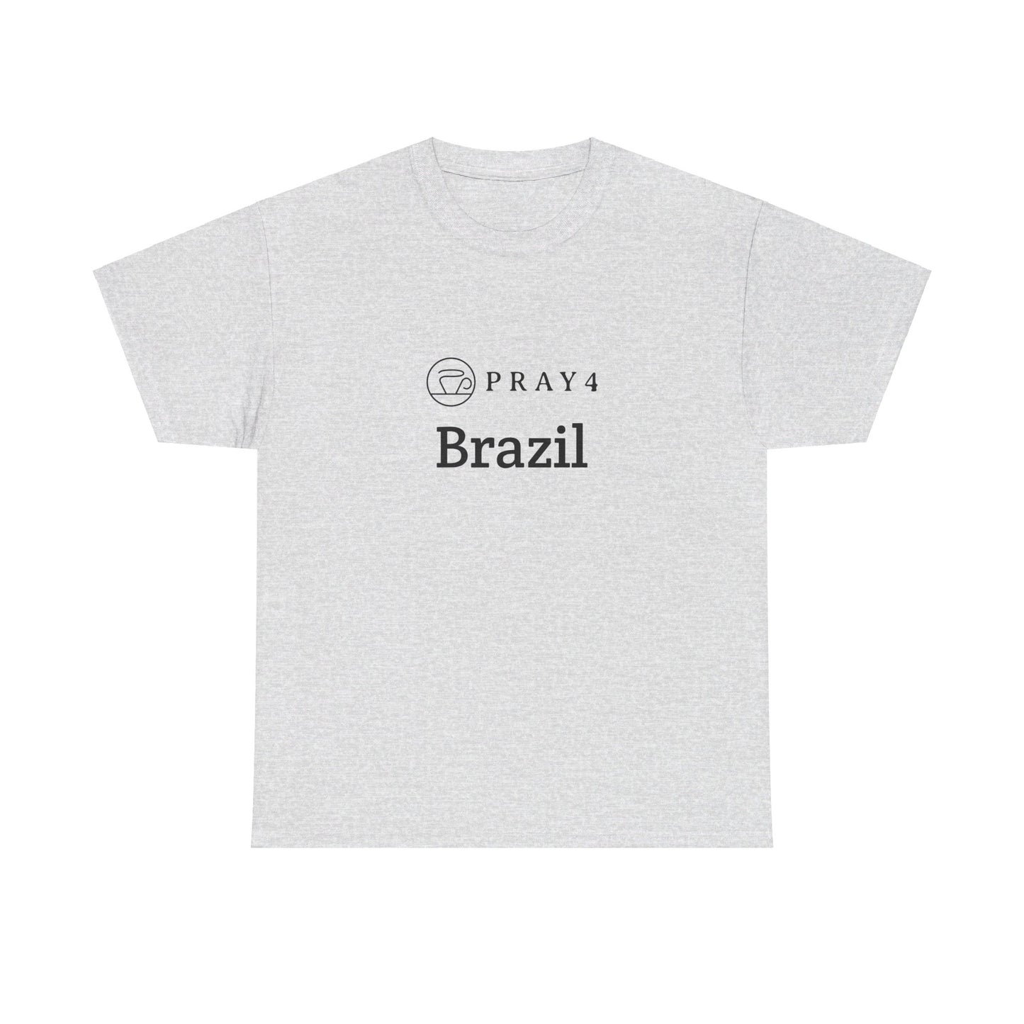 Pray for Brazil Unisex Heavy Cotton Tee