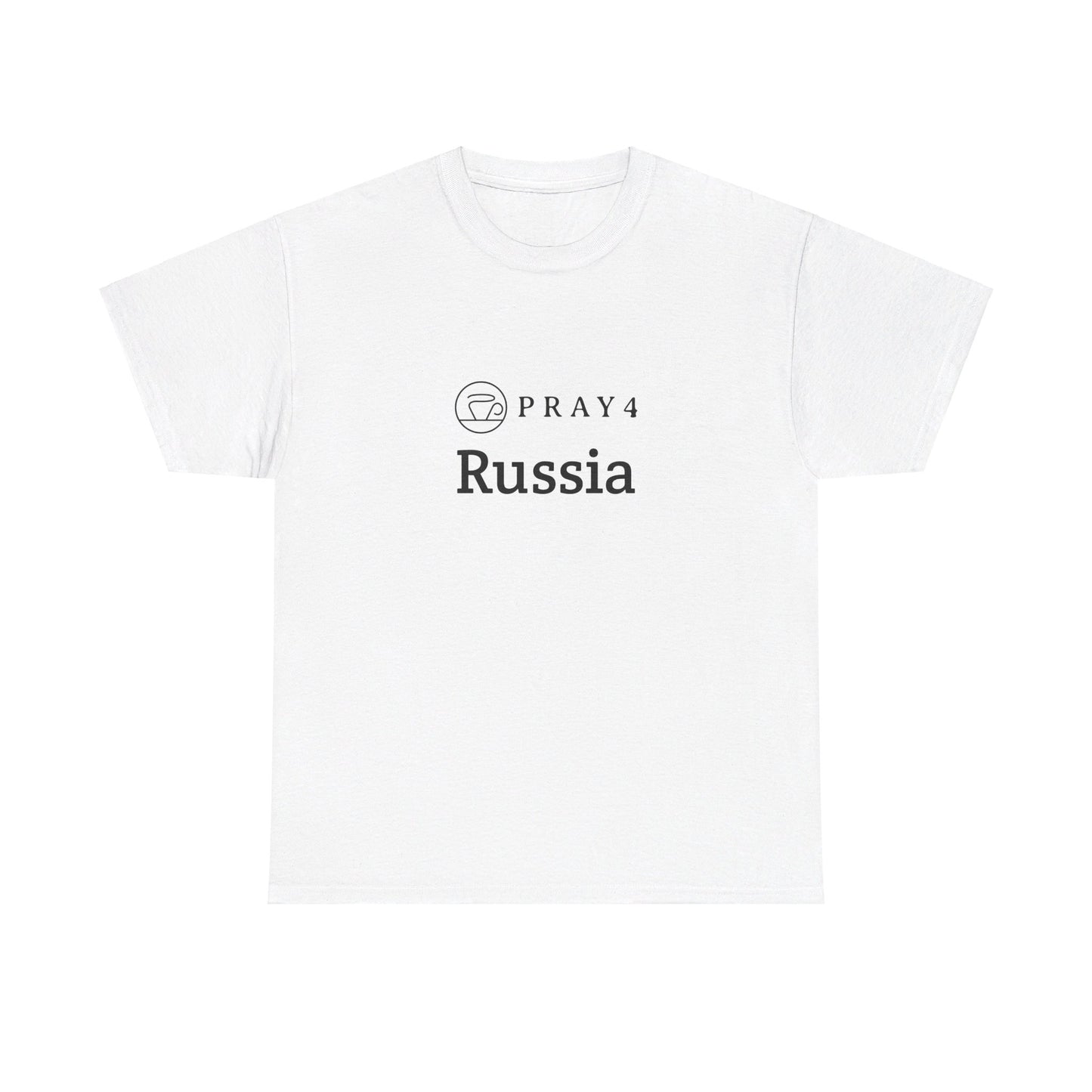 Pray for Russia Unisex Heavy Cotton Tee