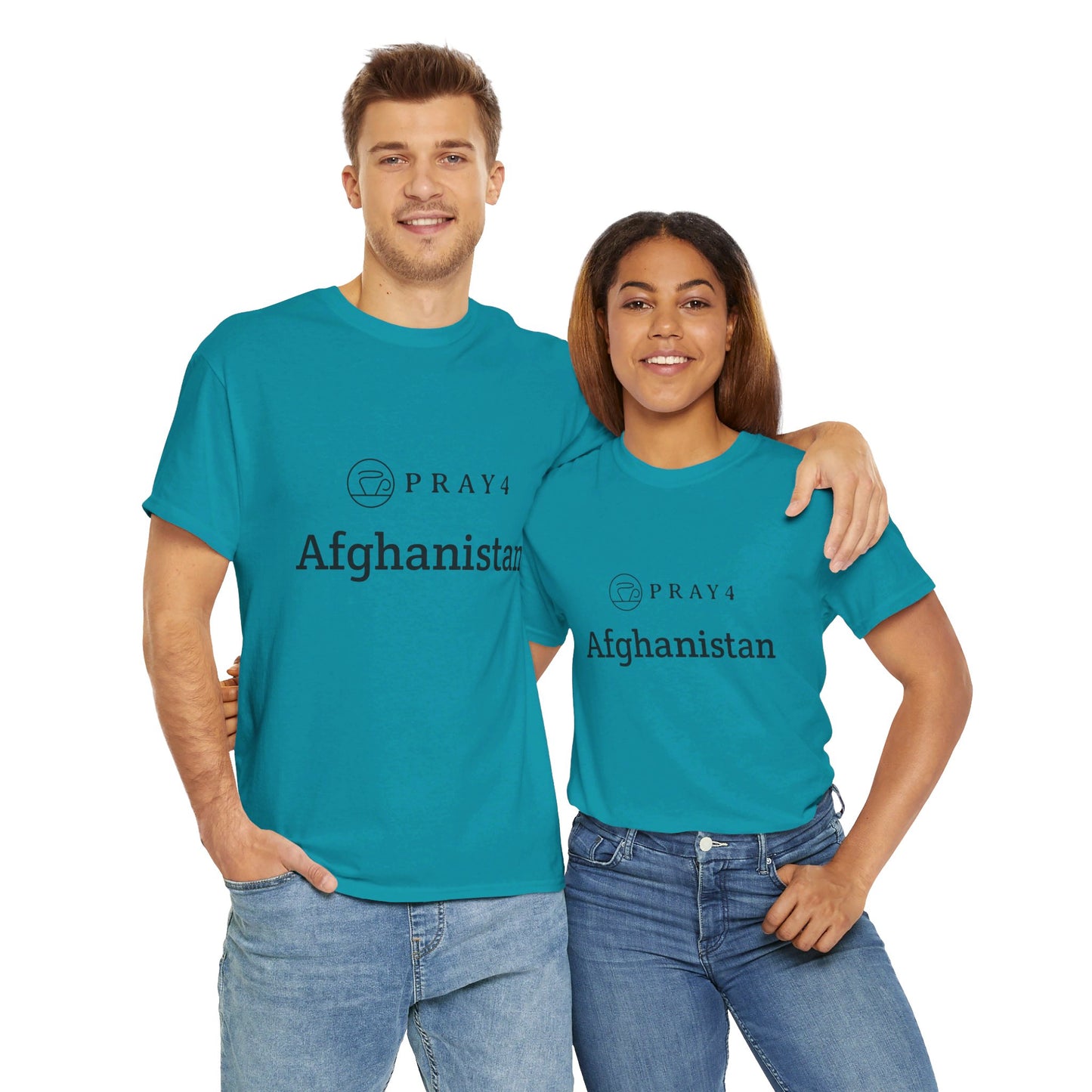 Pray for Afghanistan Unisex Heavy Cotton Tee