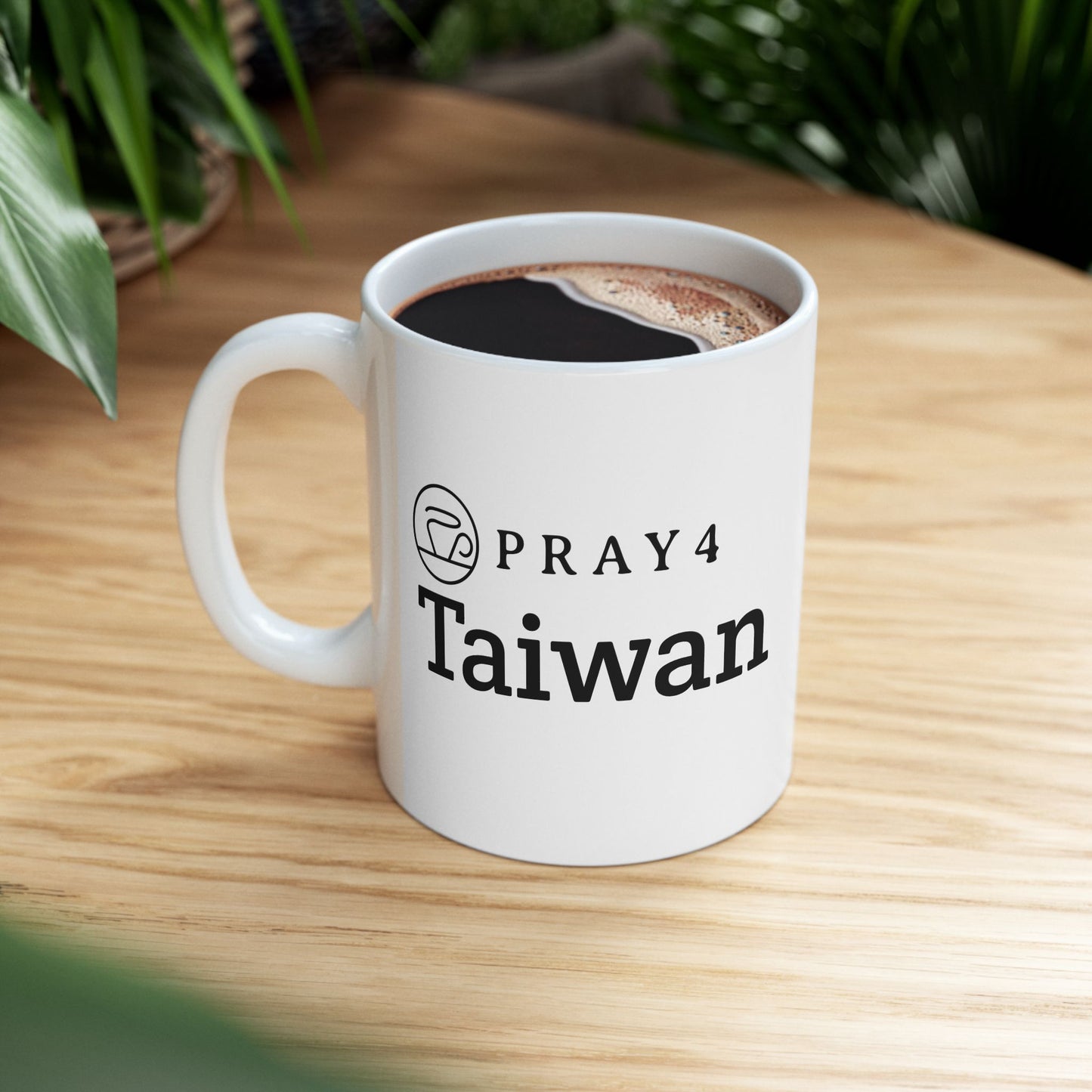 Pray for Taiwan Ceramic Mug (11oz)