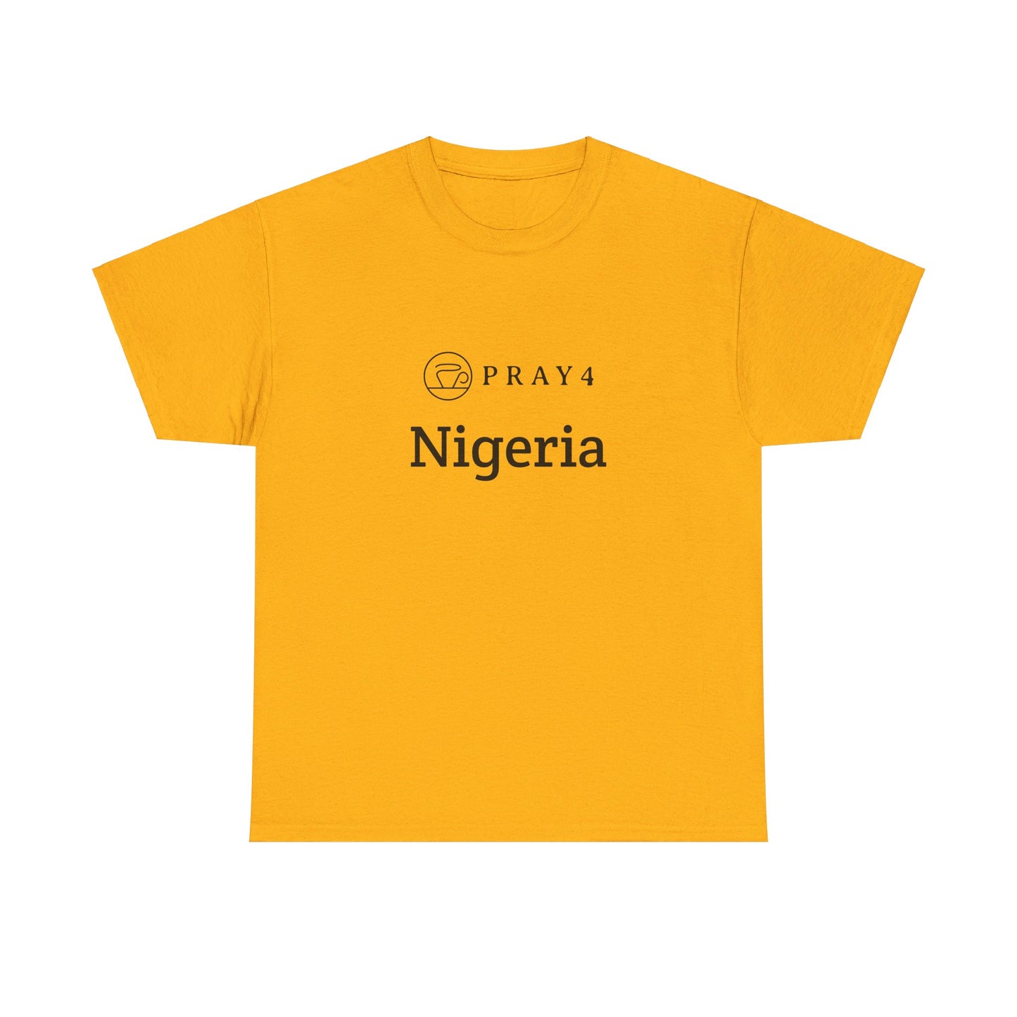 Pray for Nigeria Unisex Heavy Cotton Tee