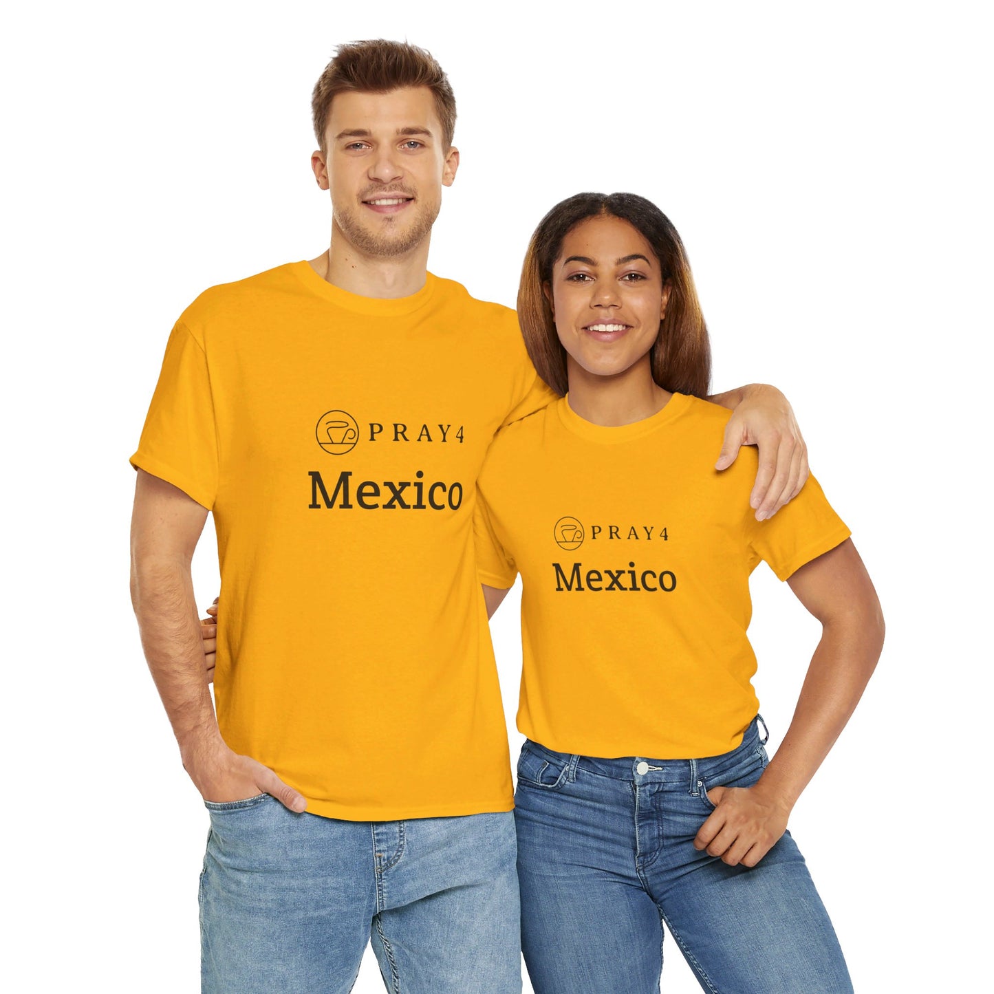 Pray for Mexico Unisex Heavy Cotton Tee