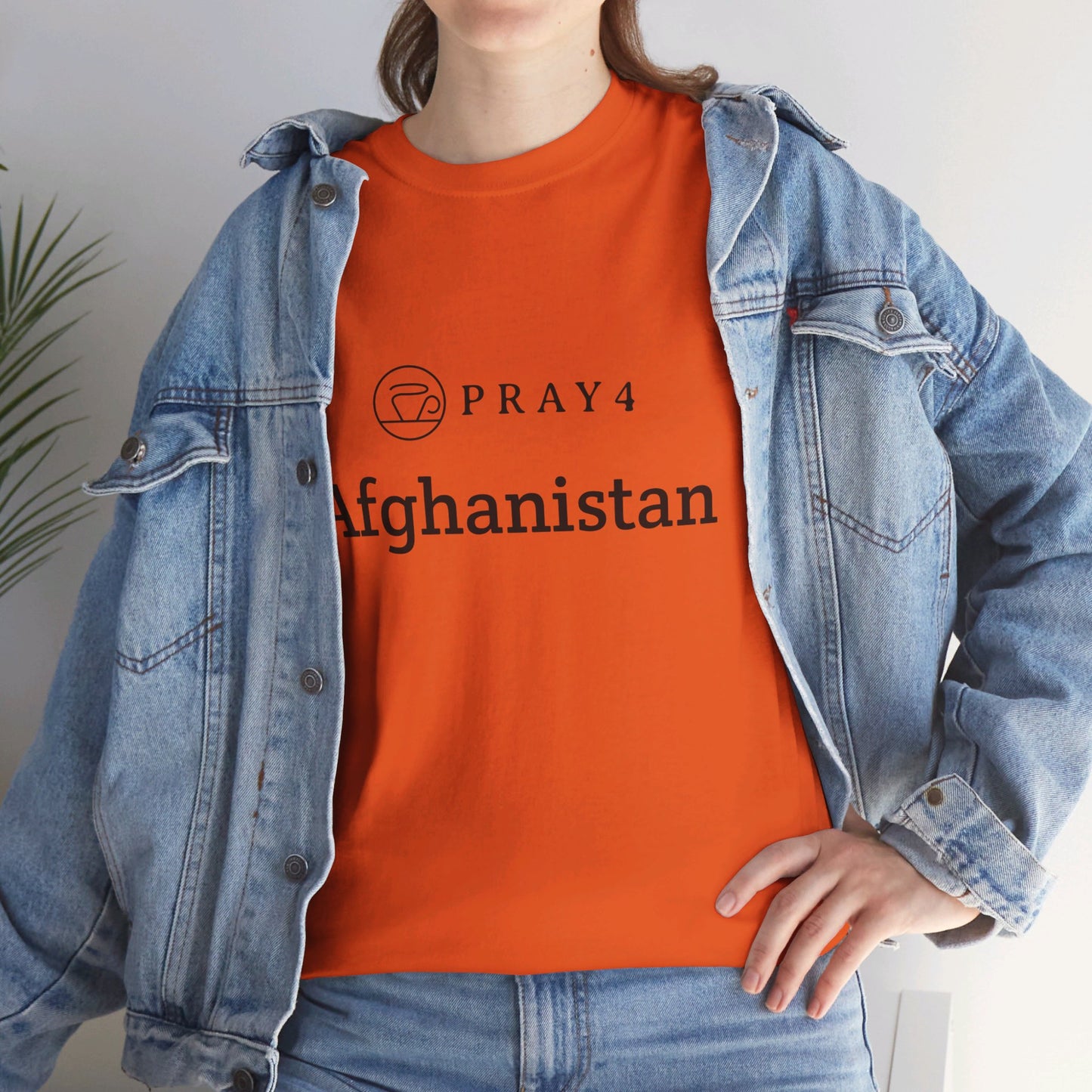 Pray for Afghanistan Unisex Heavy Cotton Tee