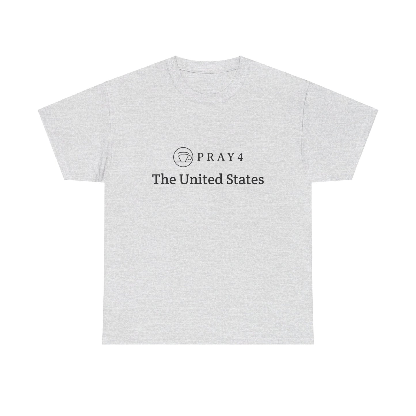 Pray for The United States Unisex Heavy Cotton Tee