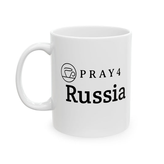 Pray for Russia Ceramic Mug (11oz)