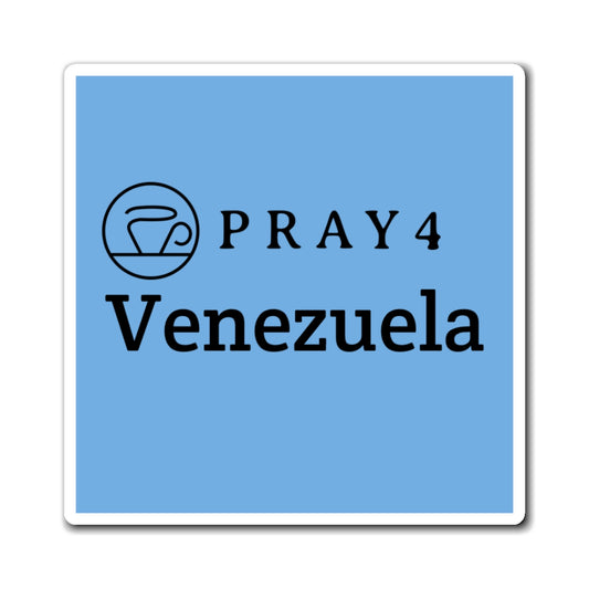 Pray for Venezuela Refrigerator Magnet (3"x3")