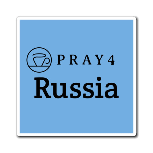 Pray for Russia Refrigerator Magnet (3"x3")