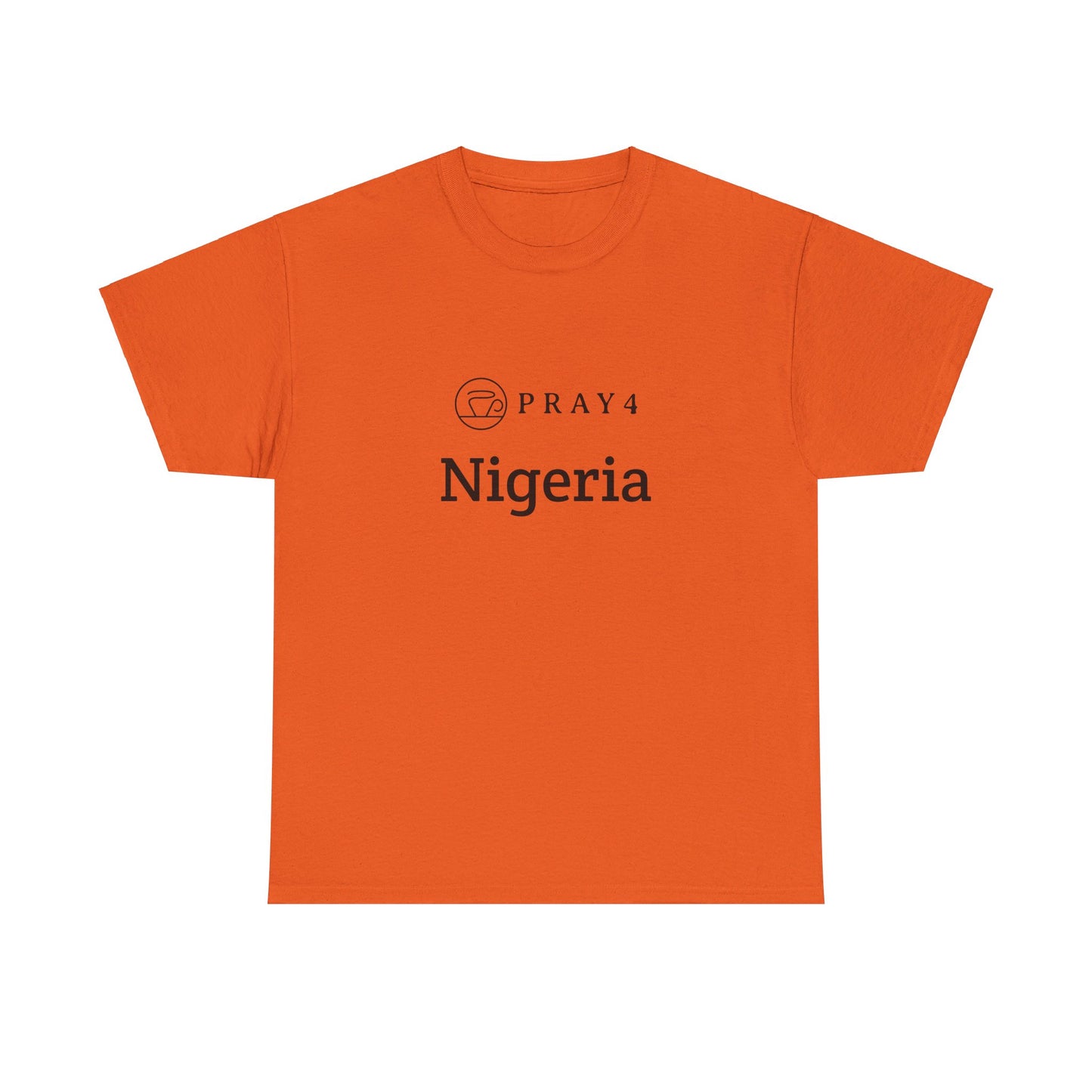 Pray for Nigeria Unisex Heavy Cotton Tee