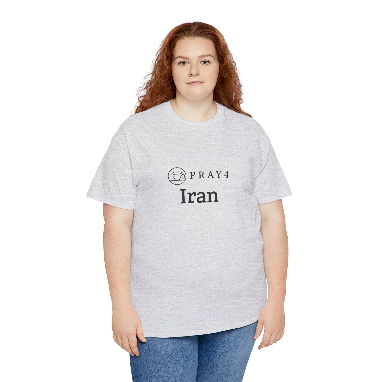 Pray for Iran Unisex Heavy Cotton Tee