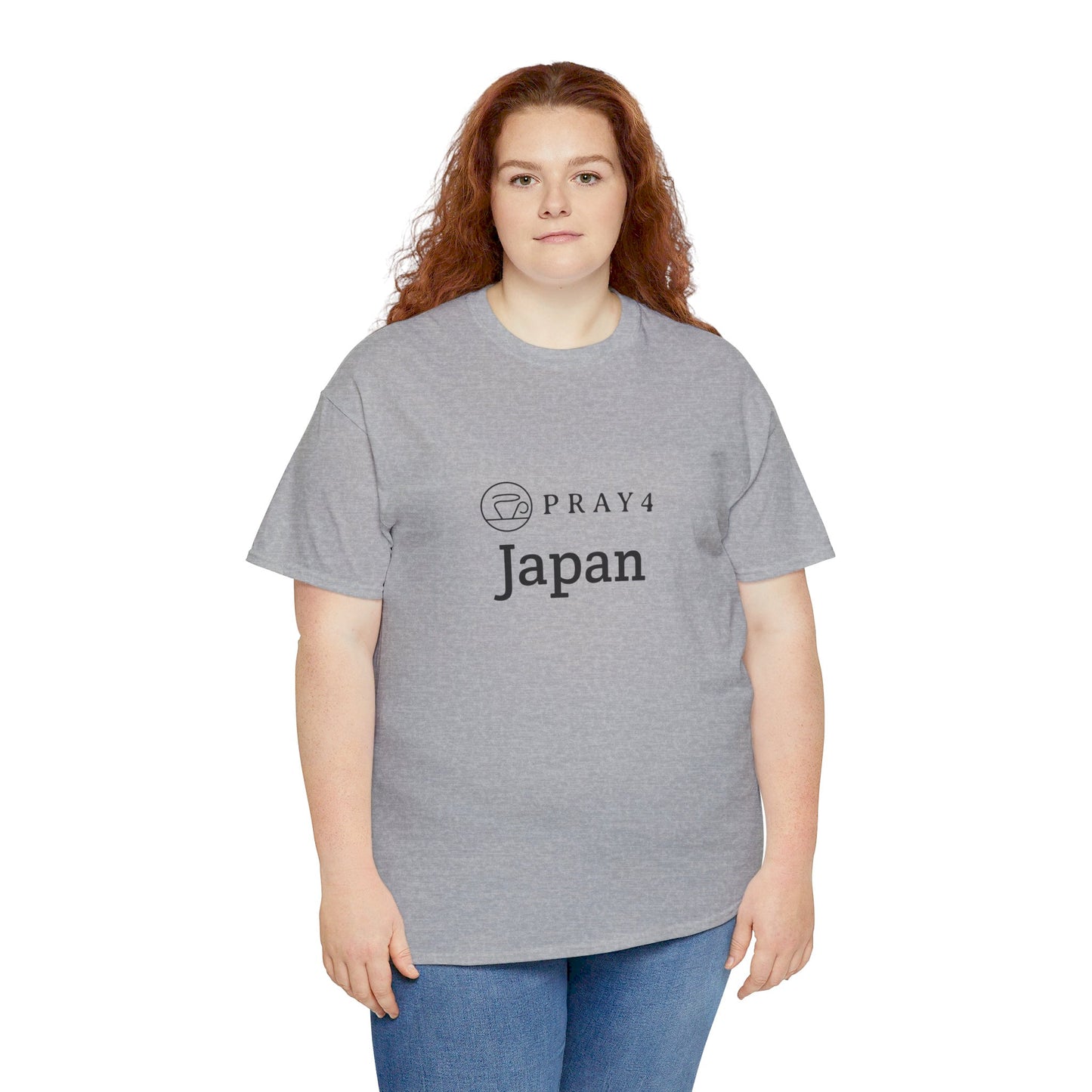 Pray for Japan Unisex Heavy Cotton Tee