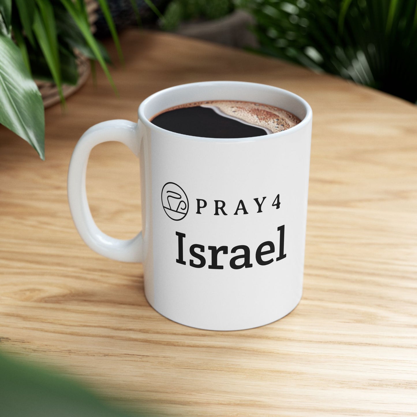 Pray for Israel Ceramic Mug (11oz)