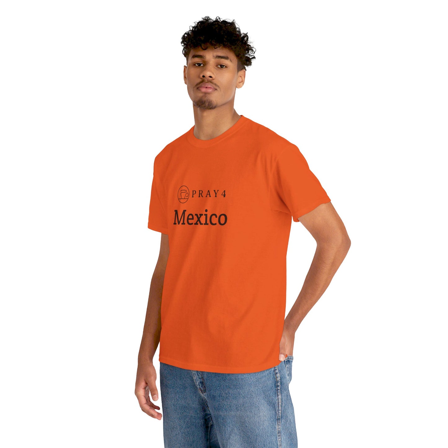 Pray for Mexico Unisex Heavy Cotton Tee