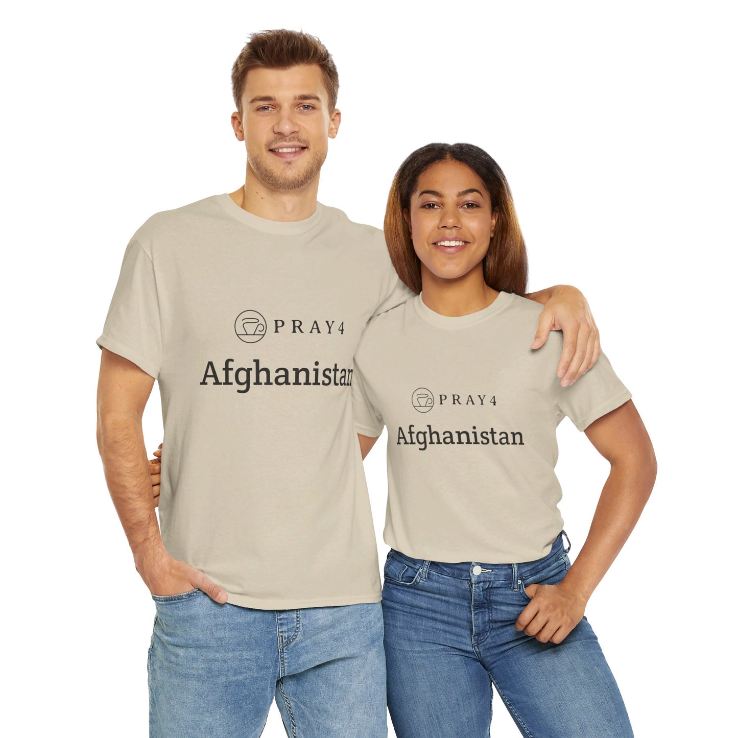 Pray for Afghanistan Unisex Heavy Cotton Tee