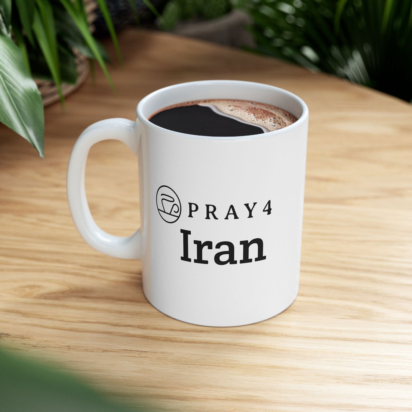 Pray for Iran Ceramic Mug (11oz)