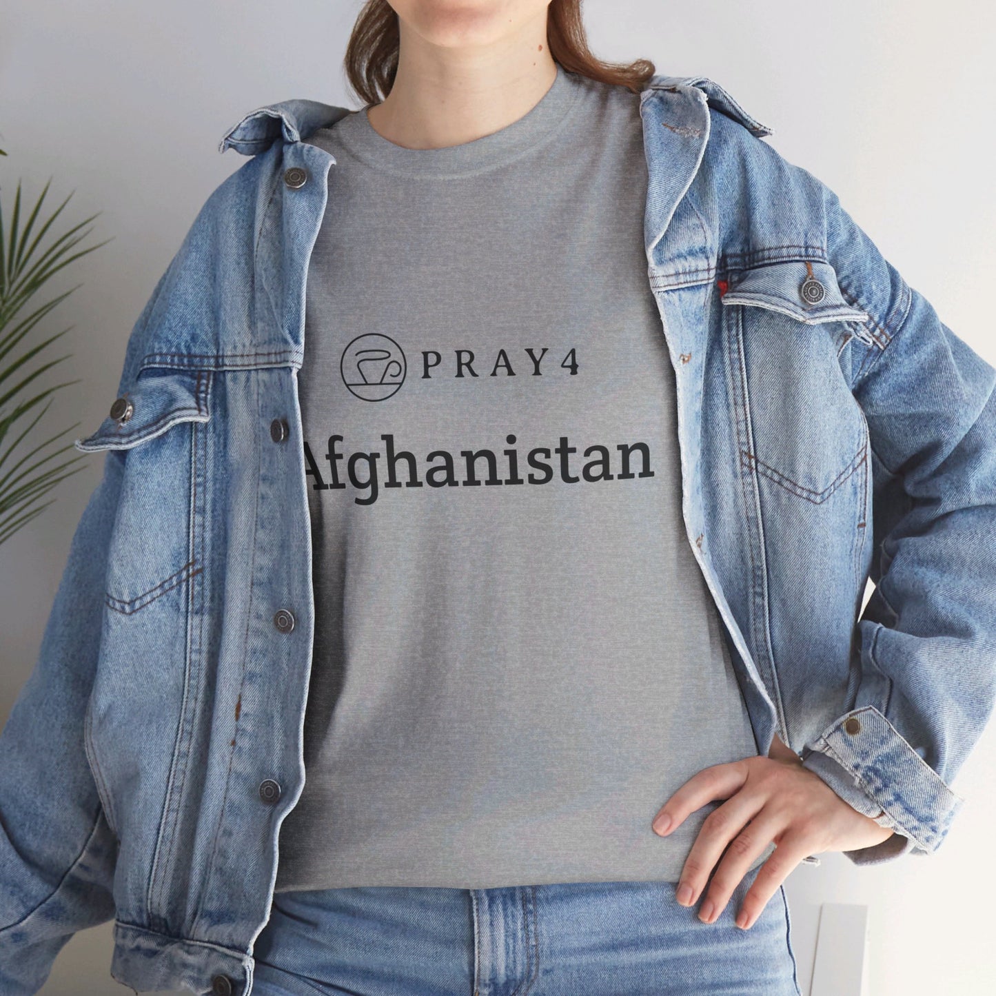 Pray for Afghanistan Unisex Heavy Cotton Tee