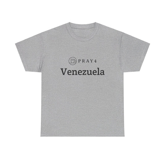 Pray for Venezuela Unisex Heavy Cotton Tee