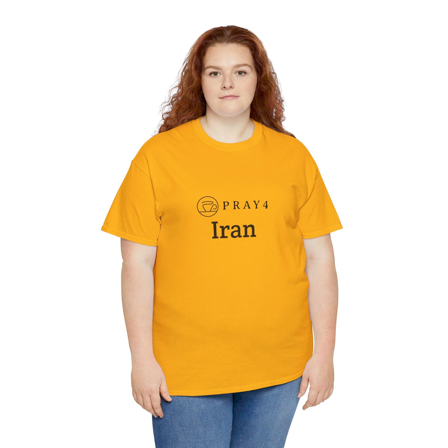 Pray for Iran Unisex Heavy Cotton Tee