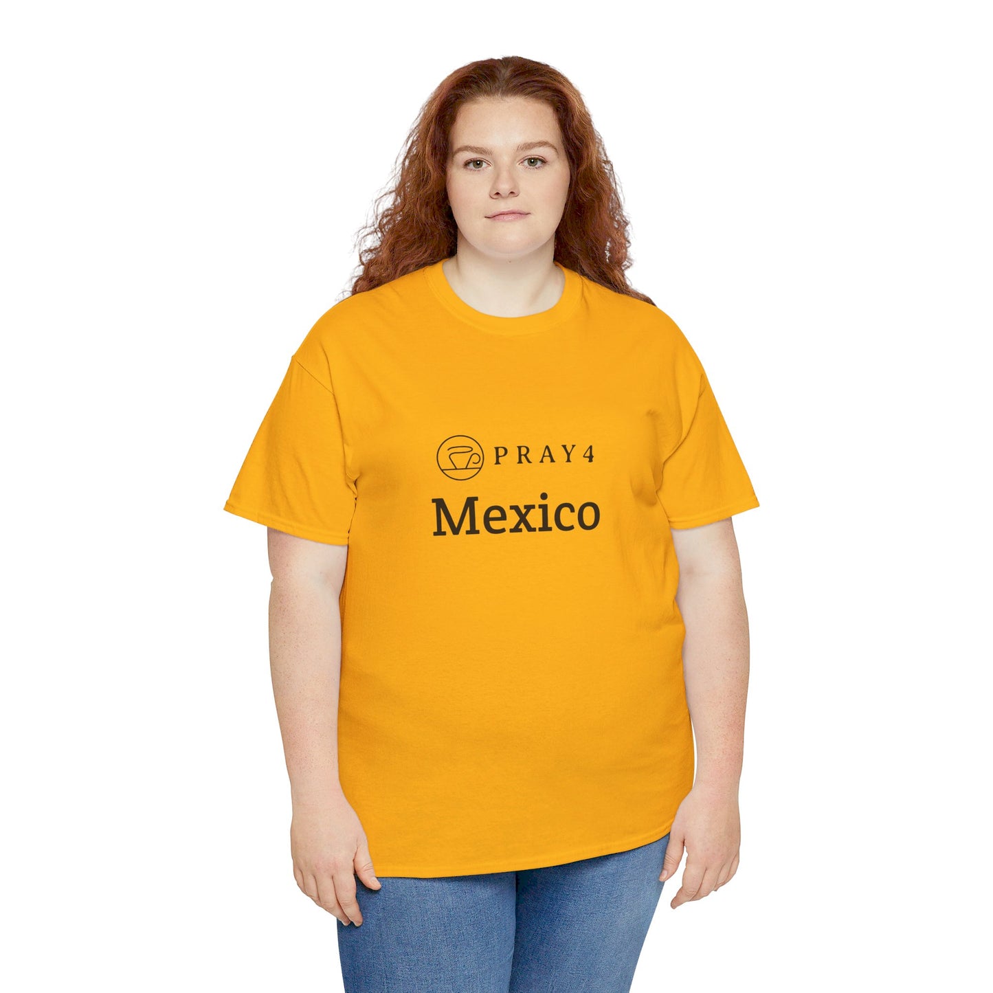 Pray for Mexico Unisex Heavy Cotton Tee