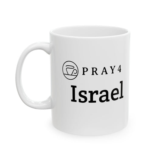 Pray for Israel Ceramic Mug (11oz)