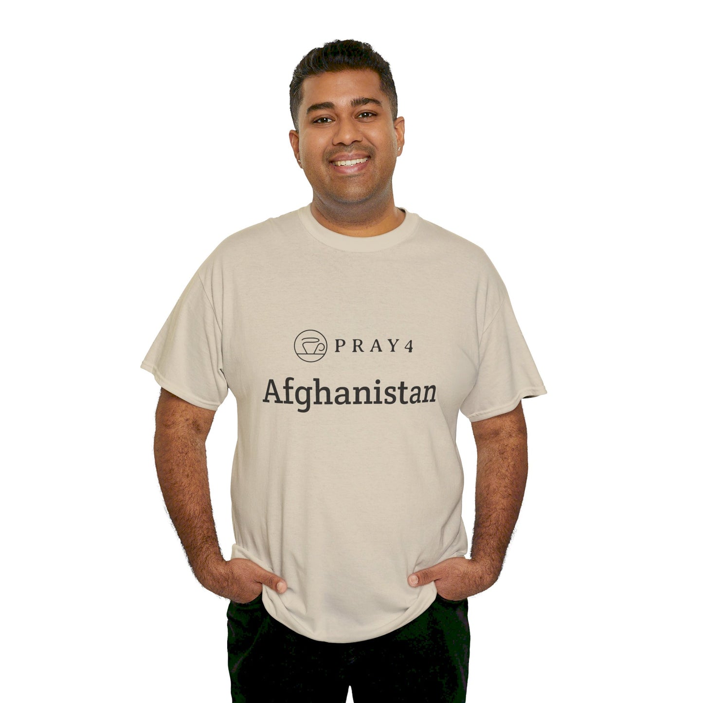 Pray for Afghanistan Unisex Heavy Cotton Tee