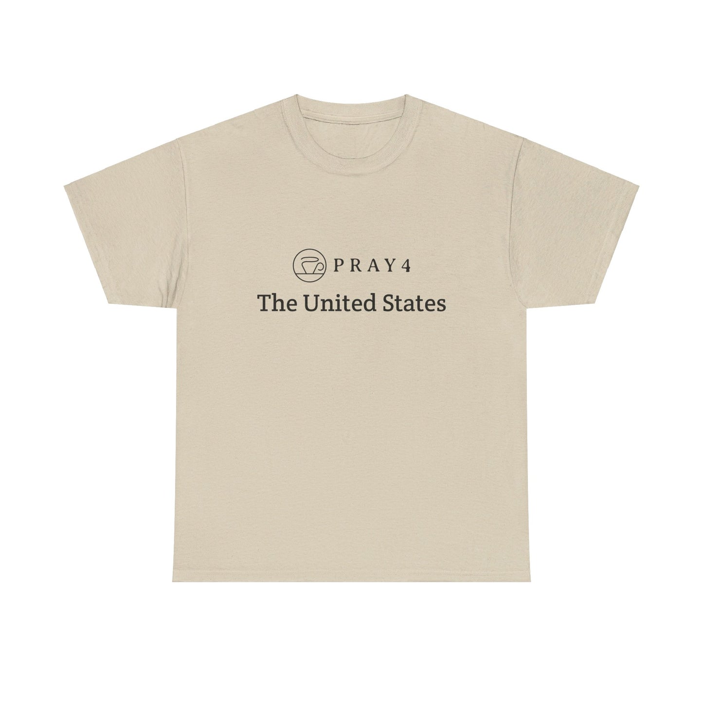 Pray for The United States Unisex Heavy Cotton Tee