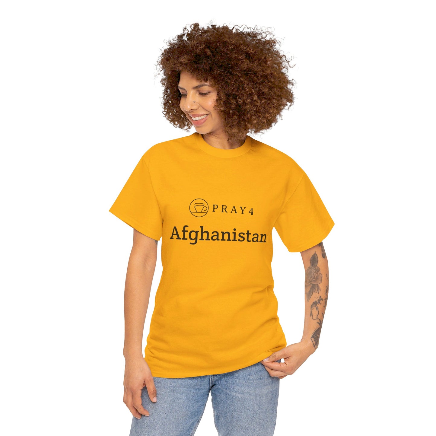 Pray for Afghanistan Unisex Heavy Cotton Tee