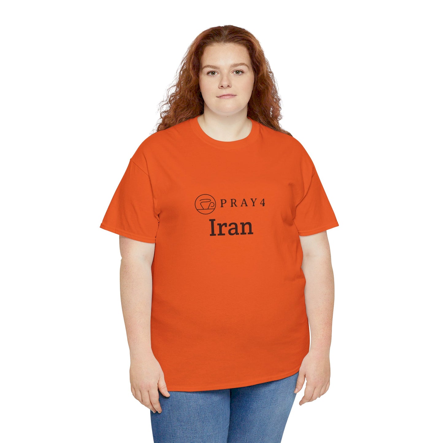 Pray for Iran Unisex Heavy Cotton Tee