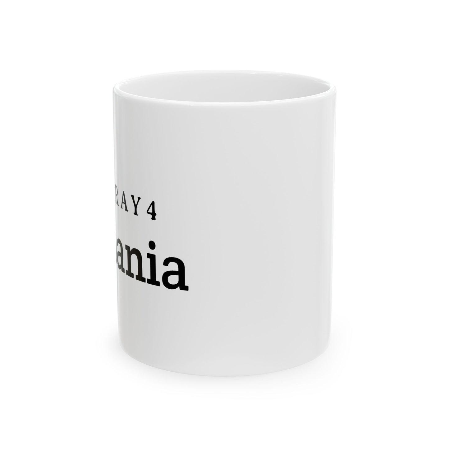 Pray for Romania Ceramic Mug (11oz)