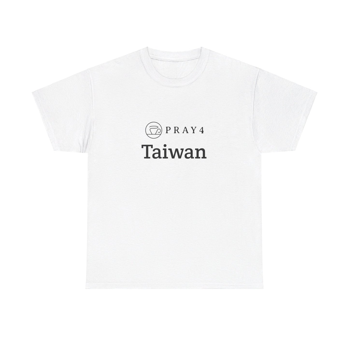 Pray for Taiwan Unisex Heavy Cotton Tee