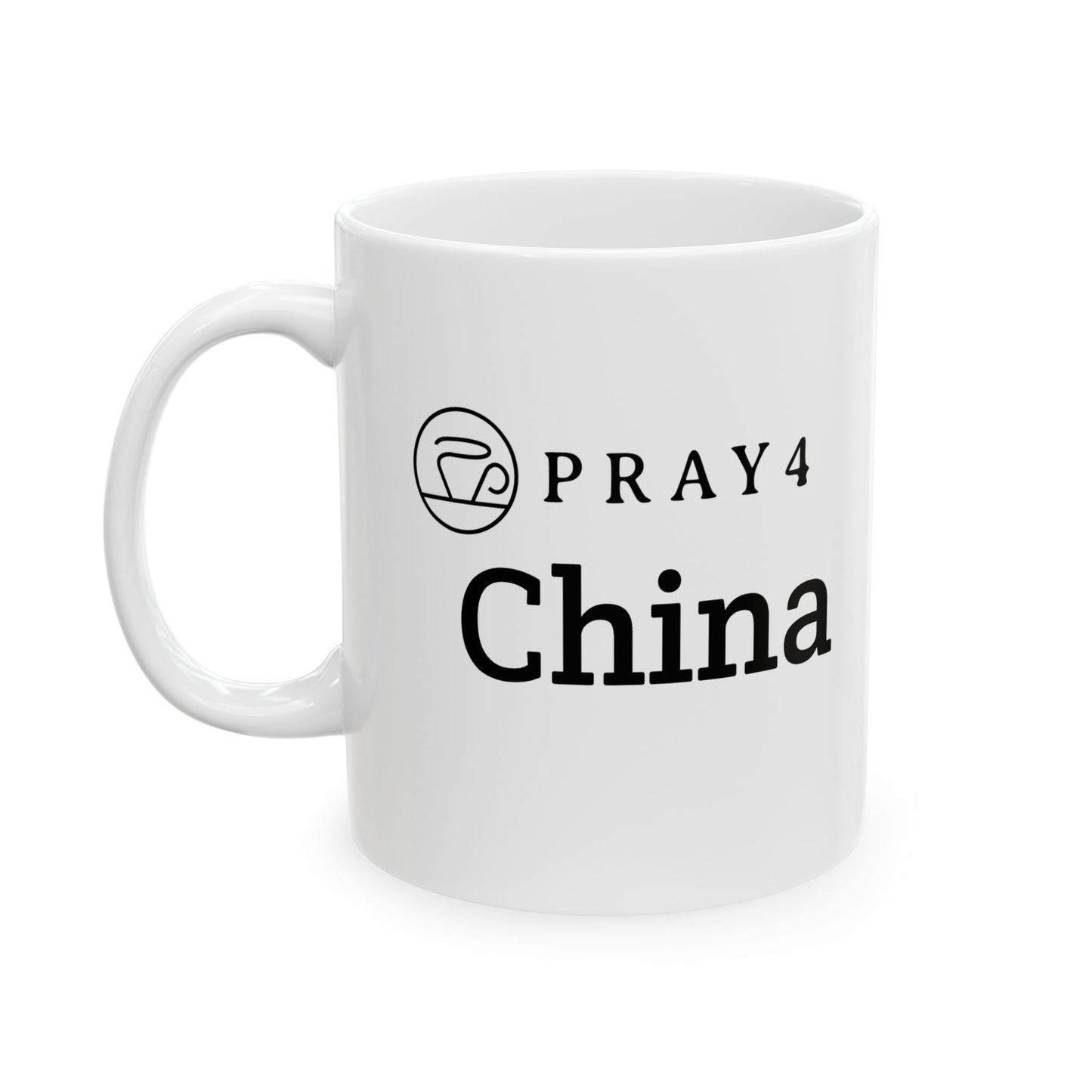 Pray for China Ceramic Mug (11oz)