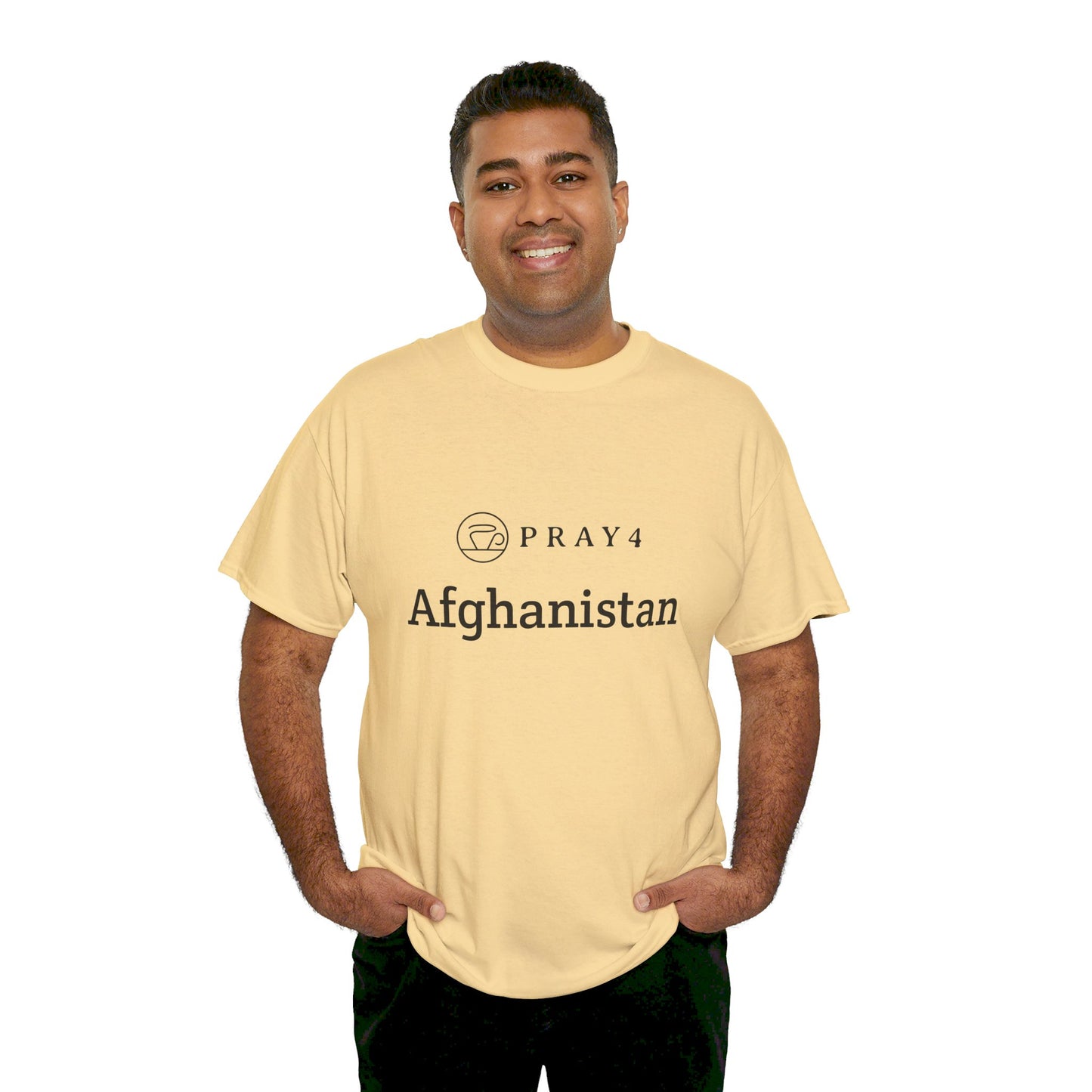 Pray for Afghanistan Unisex Heavy Cotton Tee