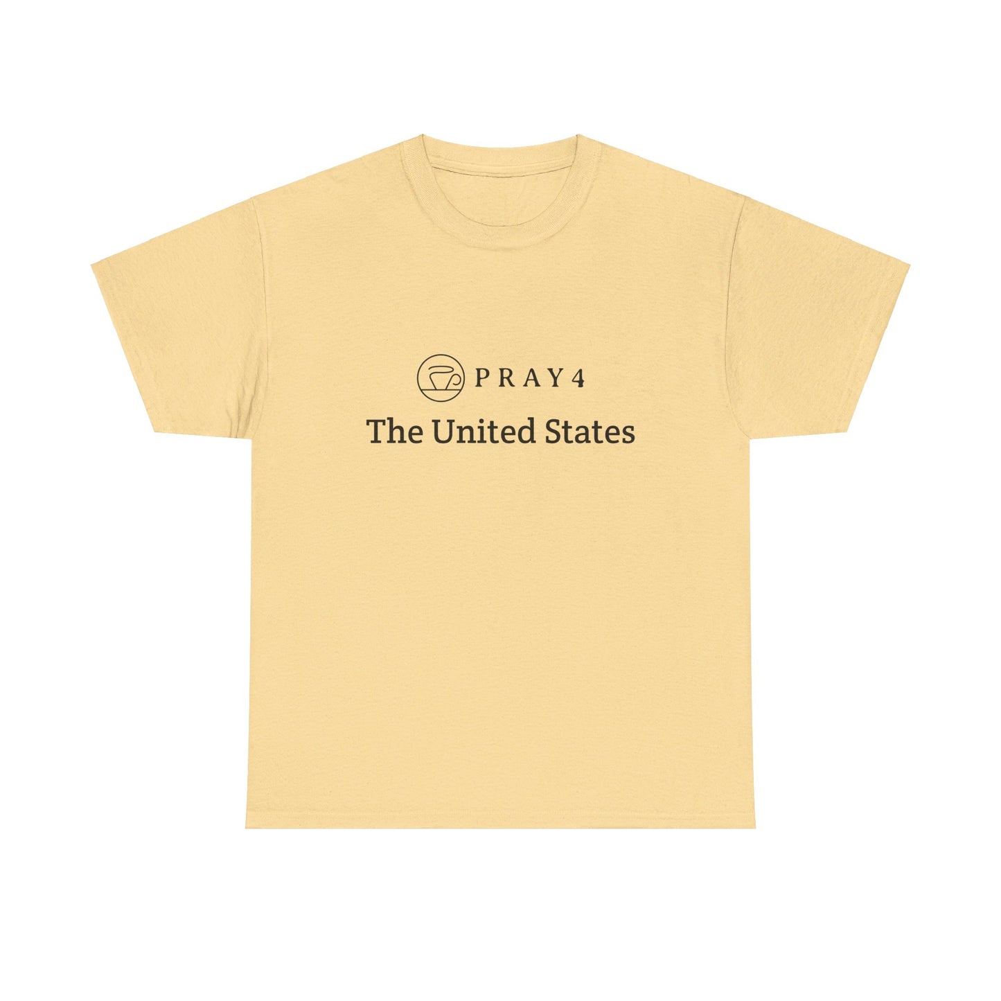 Pray for The United States Unisex Heavy Cotton Tee