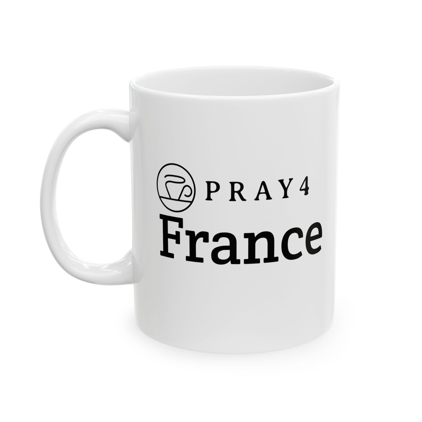 Pray for France Ceramic Mug (11oz)