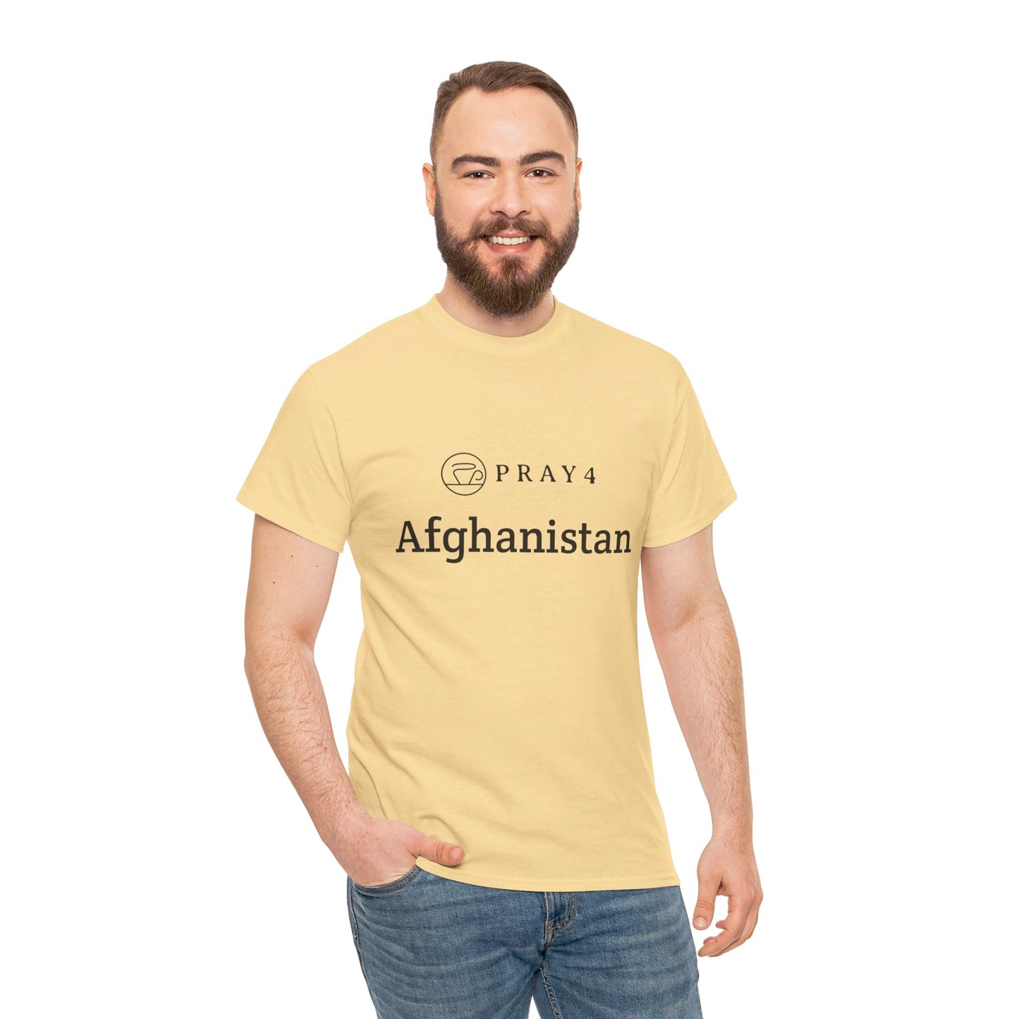 Pray for Afghanistan Unisex Heavy Cotton Tee