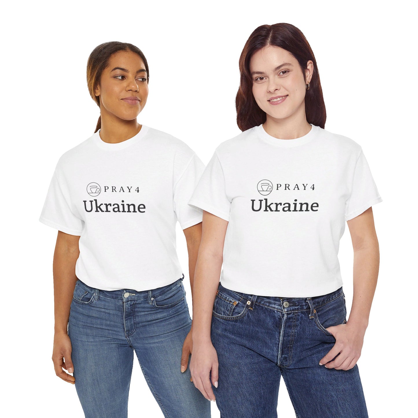 Pray for Ukraine Unisex Heavy Cotton Tee