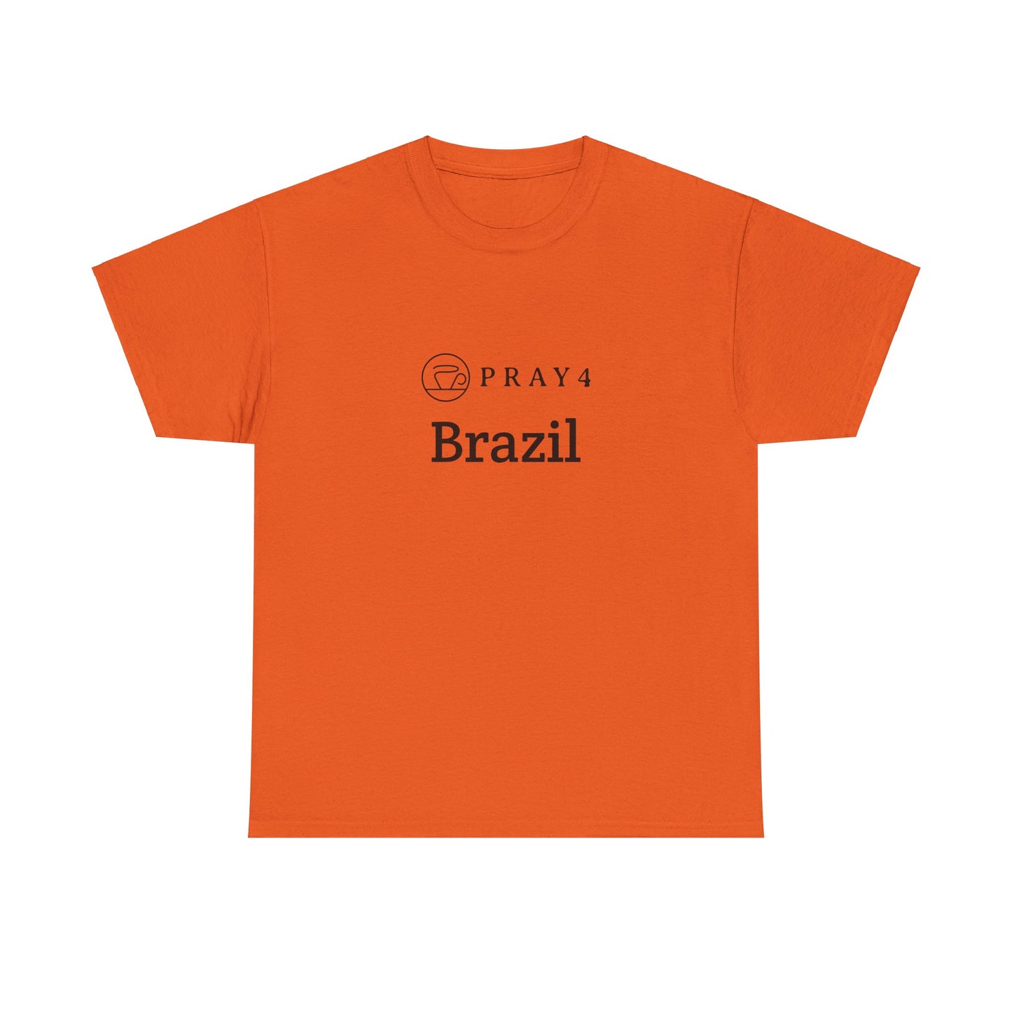 Pray for Brazil Unisex Heavy Cotton Tee