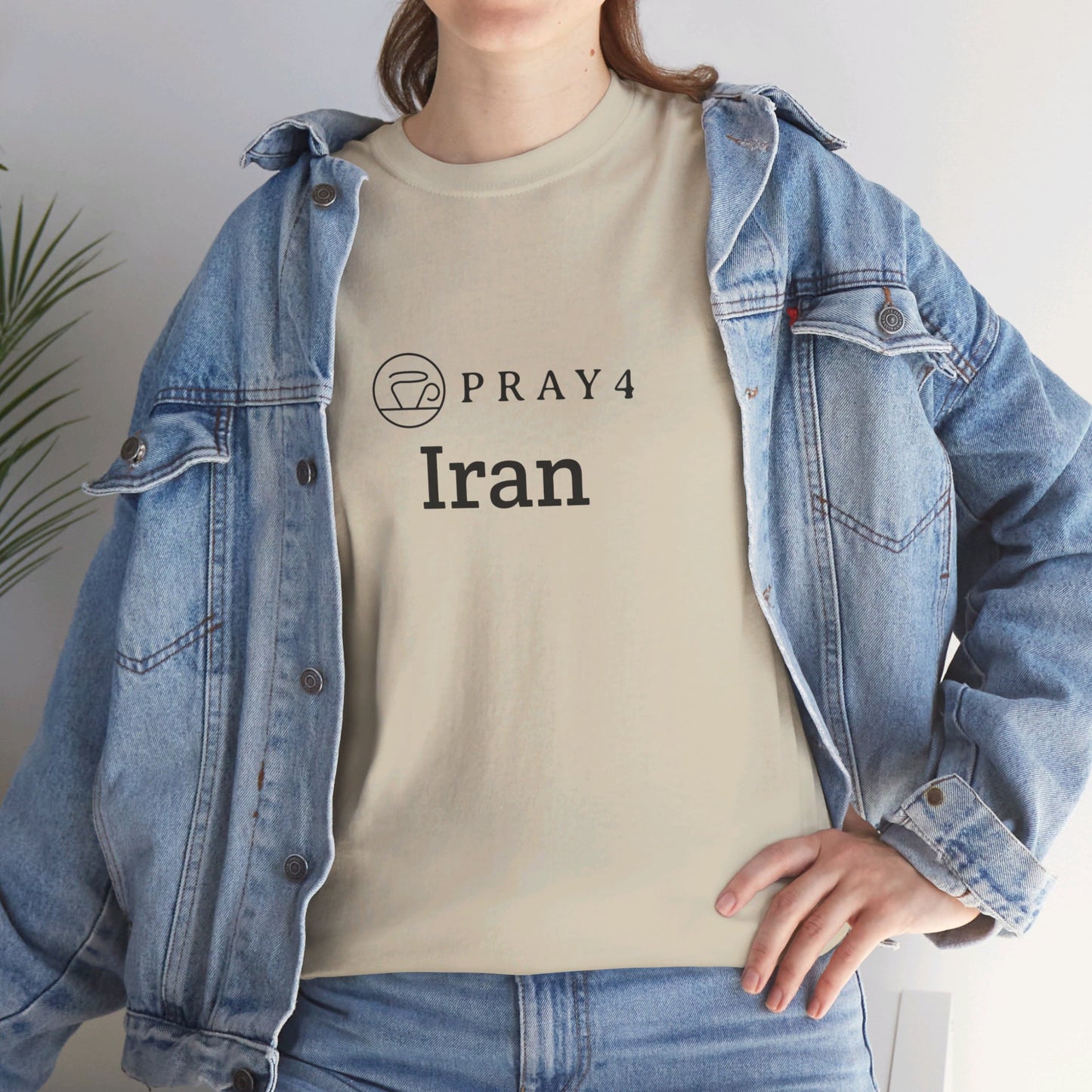 Pray for Iran Unisex Heavy Cotton Tee