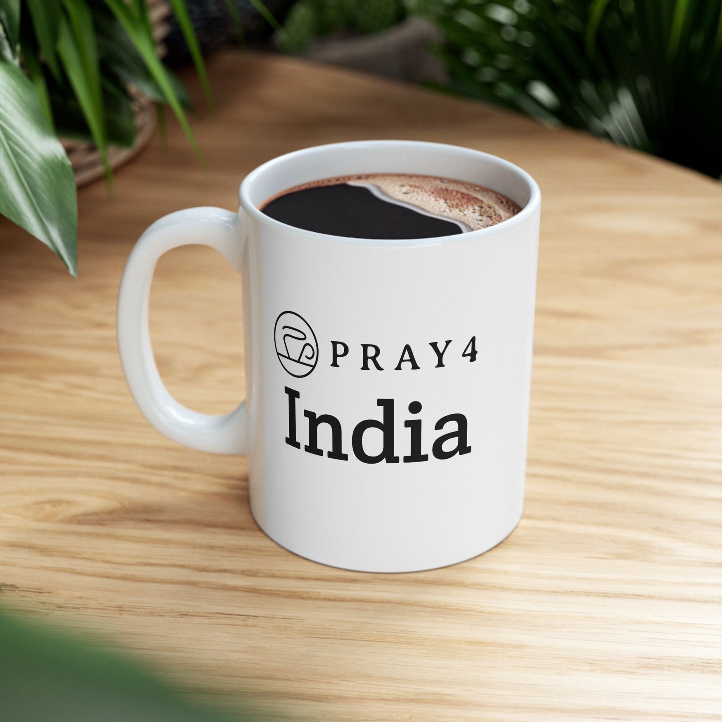 Pray for India Ceramic Mug (11oz)