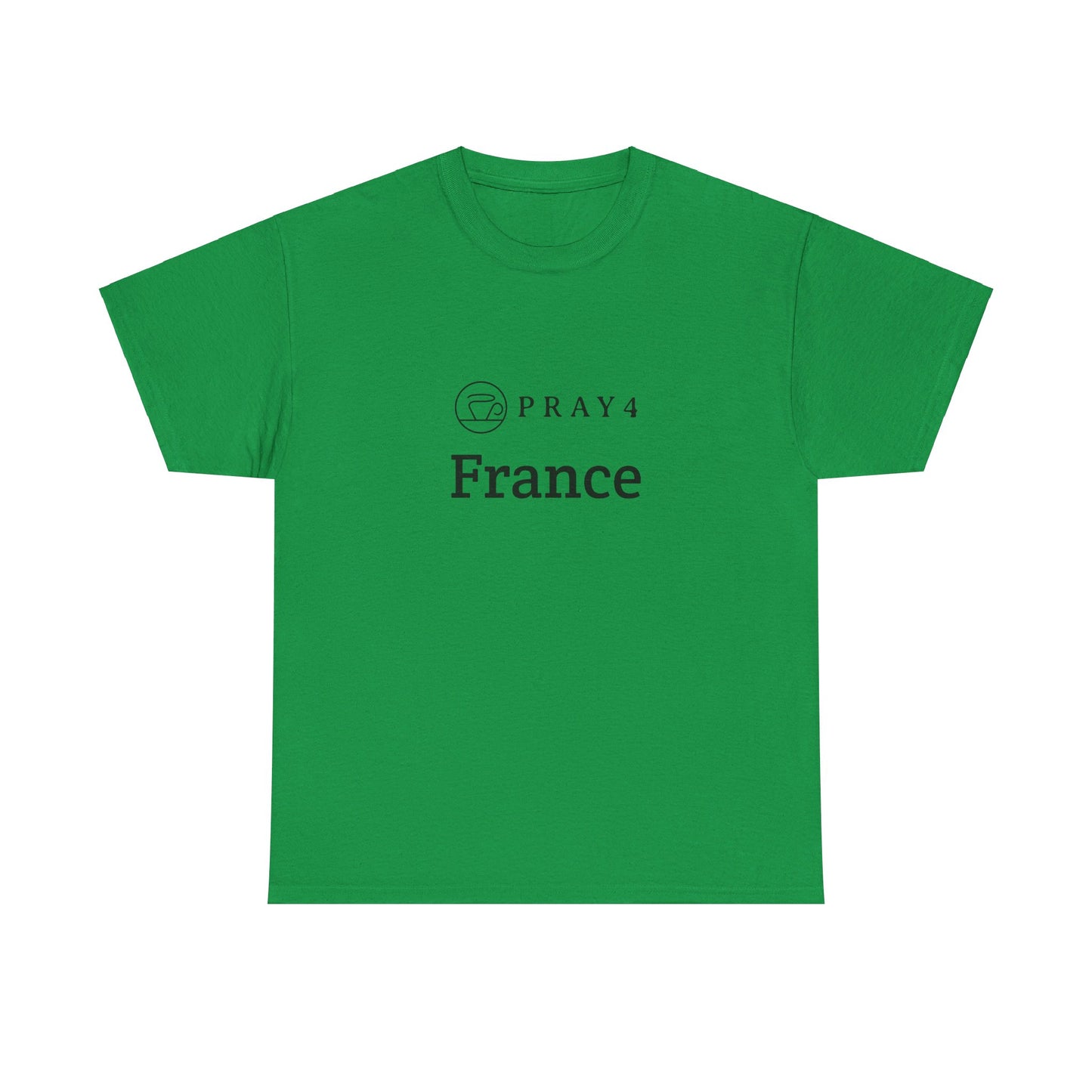 Pray for France Unisex Heavy Cotton Tee