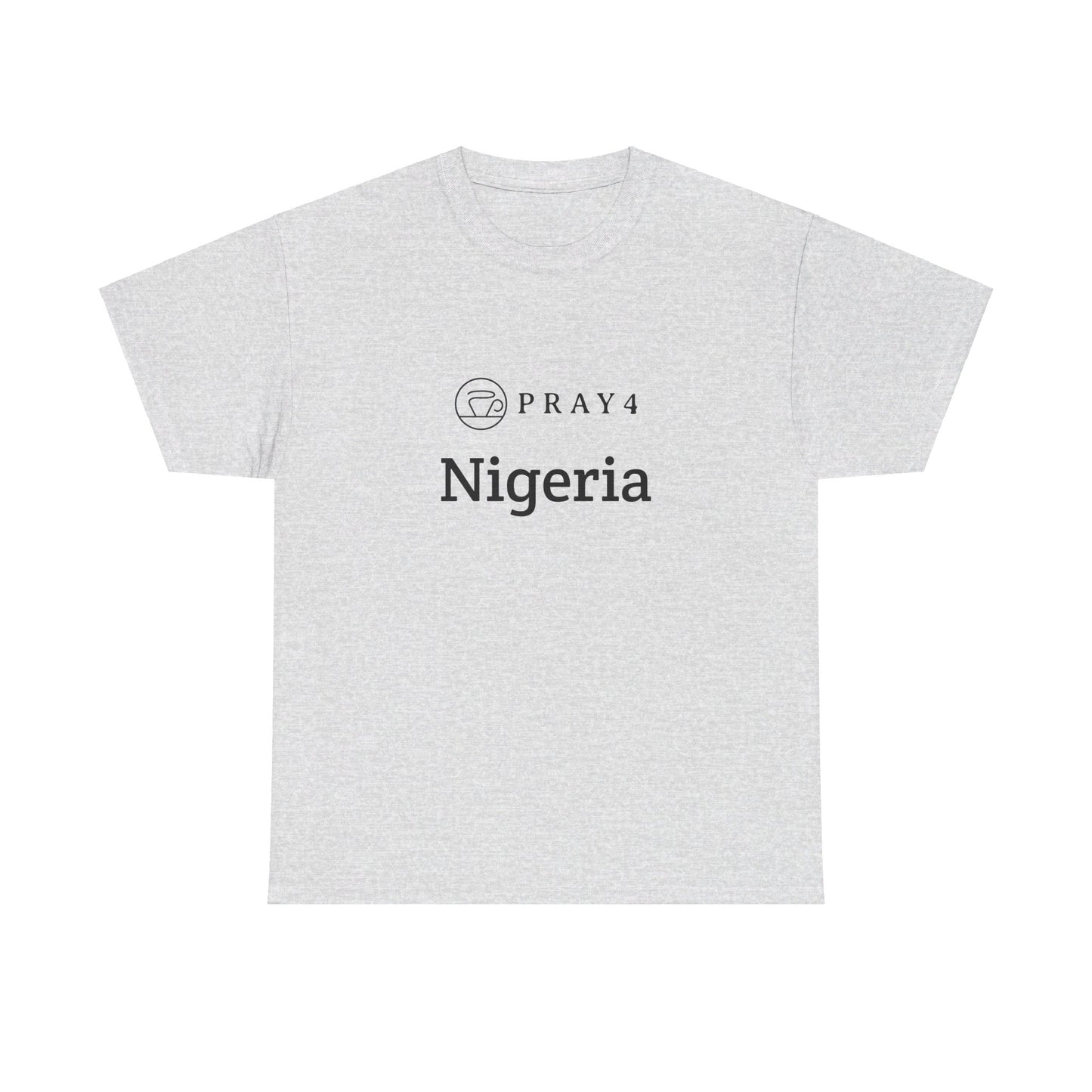 Pray for Nigeria Unisex Heavy Cotton Tee