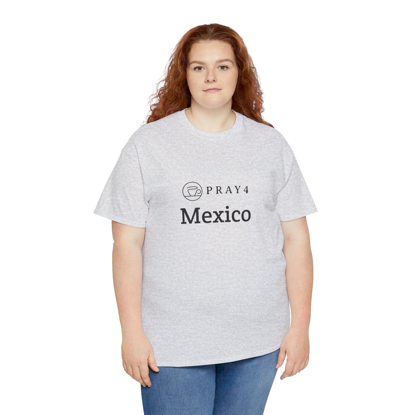 Pray for Mexico Unisex Heavy Cotton Tee