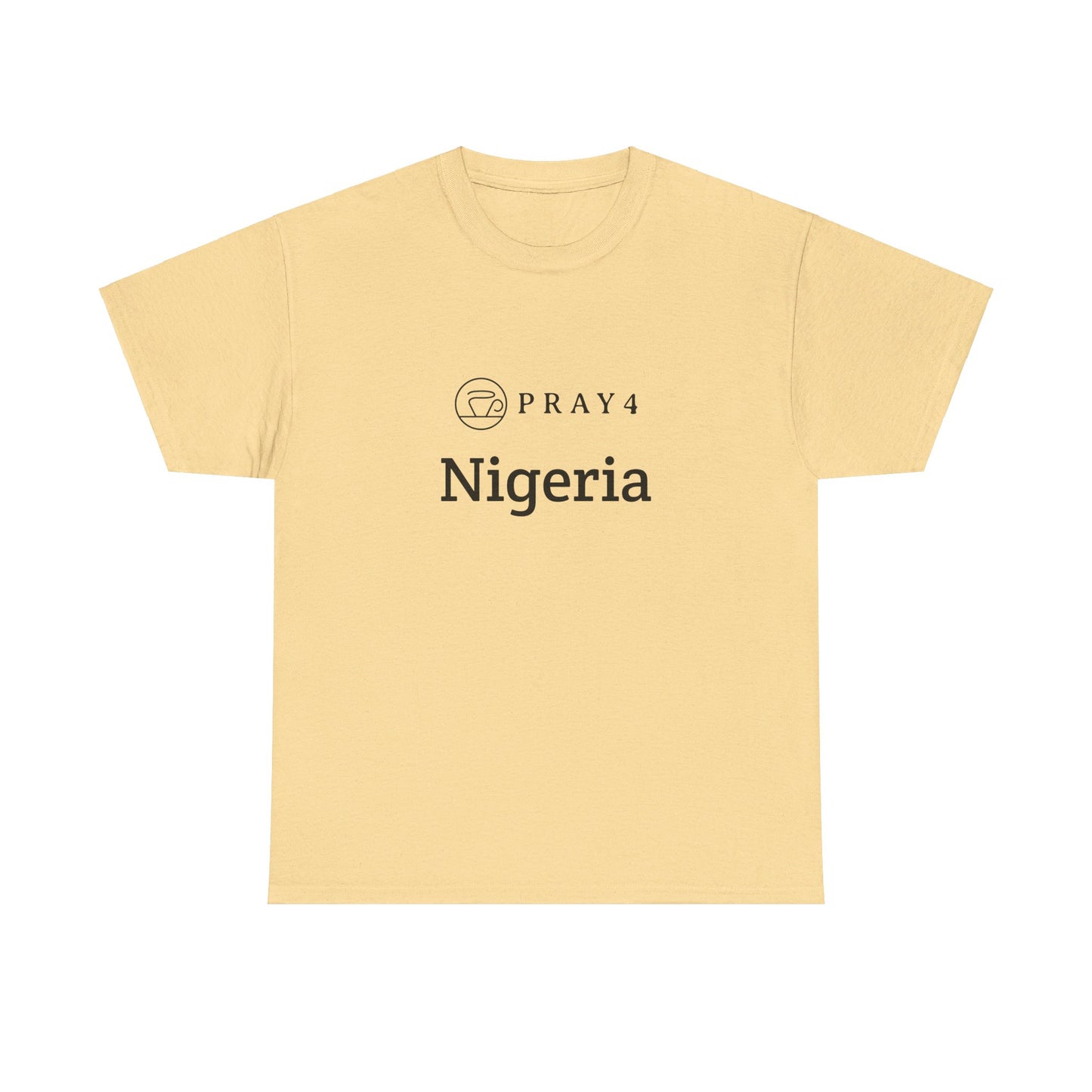 Pray for Nigeria Unisex Heavy Cotton Tee